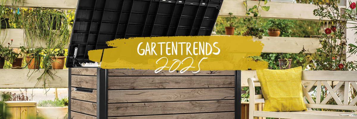 Gartentrends 2025 - Aktuelle Trends zur neuen Saison