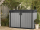 Keter DUOTECH M&uuml;lltonnenbox GRANDE STORE, 2100 L