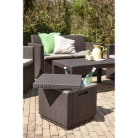 Allibert VENTURA-Set (2x DAYTONA, 1x ICE CUBE) braun
