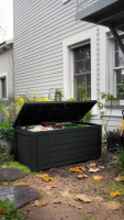 Keter Gartentruhe BLACKWOOD schwarz, 623L