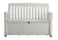 Keter Gartenbank PATIO weiß, 227 L