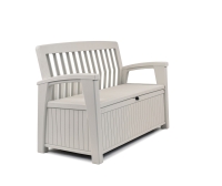 Keter Gartenbank PATIO wei&szlig;, 227 L