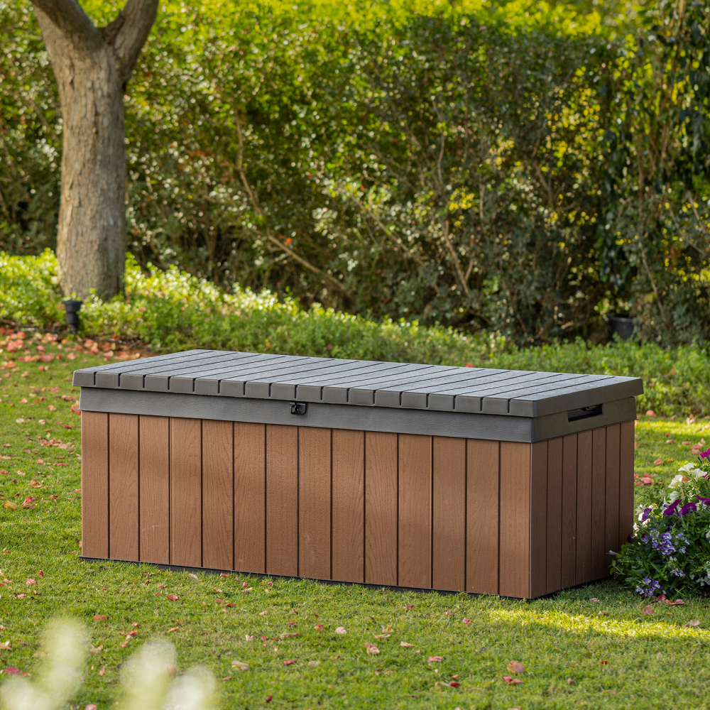 Keter Aufbewahrungsbox DARWIN braun, 380 L, 149,00