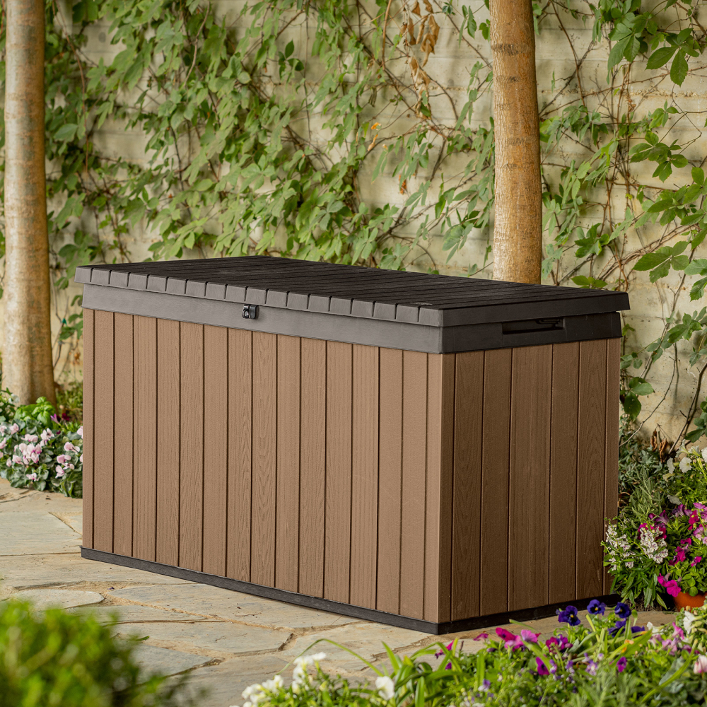 Keter Aufbewahrungsbox DARWIN braun, 570 L, 179,00