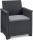 Keter Lounge-Set &quot;Emma&quot; 4tlg. 3er Sofa 2x Sessel mit Victoria-Tisch