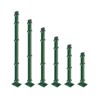 EASY Eckpfosten 4x4x108 cm Anthrazit