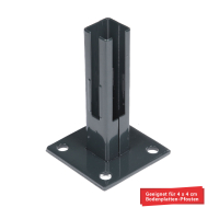 ESSENTIAL Bodenplatte 100x100 mm (für 4x4 cm)...