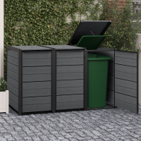 Keter M&uuml;lltonnenbox "HIDE AWAY" 1x 240L Anthrazit