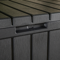Keter Gartentruhe KENTWOOD Anthrazit, 190 L