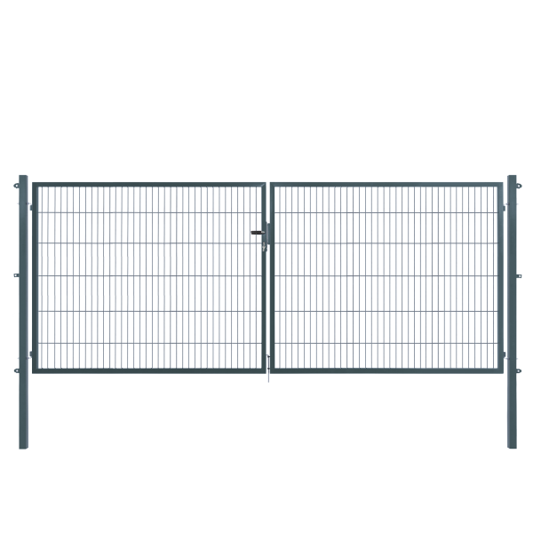 ESSENTIAL Doppeltor 400x120 cm Anthrazit