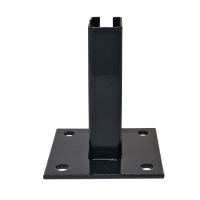 ESSENTIAL Bodenplatte 125x125 mm (für 6x4 cm) Anthrazit RAL 7016
