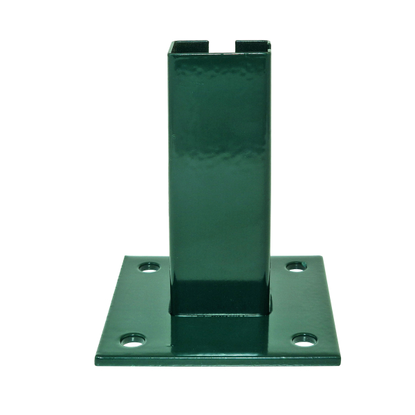 ESSENTIAL Bodenplatte 125x125 mm (für 6x4 cm) Grün RAL 6005