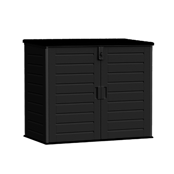 Koll Living M&uuml;lltonnenbox Tilia, 1770 Liter, Schwarz