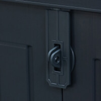 Koll Living M&uuml;lltonnenbox Soraya, 775 Liter, Schwarz