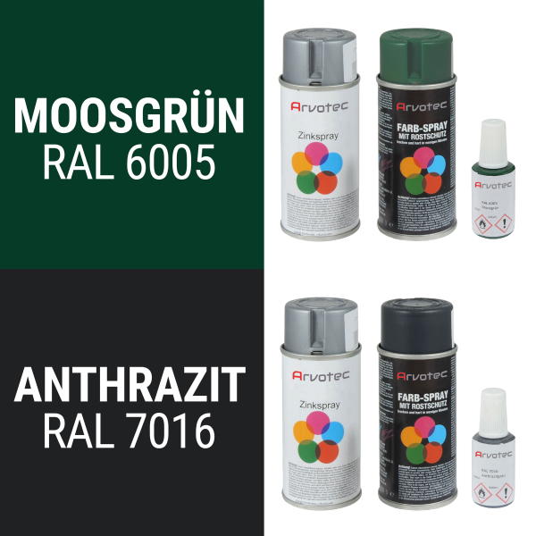 Zaunzubehör Reparaturlack-Set