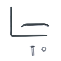 ESSENTIAL Zubehör Wandanschlusswinkel/Eckmattenverbinder Anthrazit RAL 7016