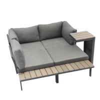 Lounge-Set Calea in Beige/Grau