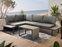Lounge-Set Calea in Beige/Grau