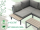 Lounge-Set Calea in Beige/Grau