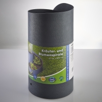 Kr&auml;uter- und Blumenspirale klein 35 cm x &Oslash; 55 cm anthrazit