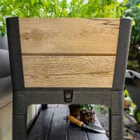 Keter Hochbeet DARWIN 110L Holzoptik Pinie