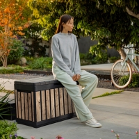 Keter Gartentruhe KENTWOOD Pinie, 190 L