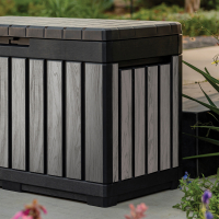 Keter Gartentruhe KENTWOOD Stormgrey, 190 L