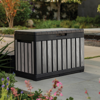 Keter Gartentruhe KENTWOOD Stormgrey, 190 L