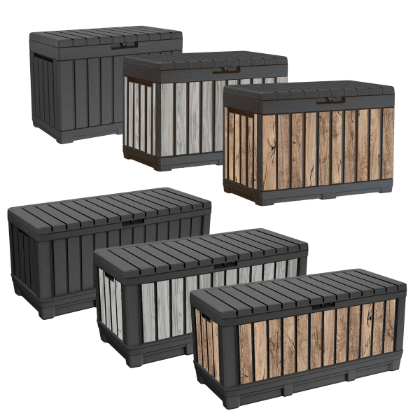 Keter Gartenbox KENTWOOD 190/350 Liter