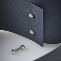 Kräuter- und Blumenspirale 110 Liter Anthrazit (35 cm x Ø55 cm)