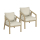Lounge-Set Amber, Beige