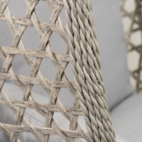 Outdoor Hängesessel Luna, Grau/Beige