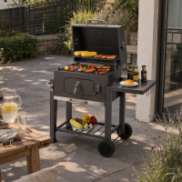 Holzkohlegrill Lyv Anthrazit