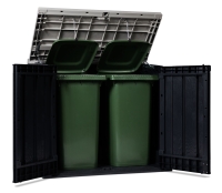 Mülltonnenbox Vela 1270 Liter für 2x 240 Liter Mülltonnen