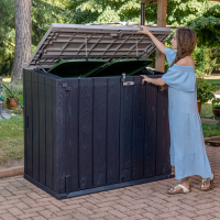 Mülltonnenbox Vela 1270 Liter für 2x 240 Liter Mülltonnen