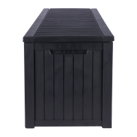 Gartenbox Cedar 680/870 Liter, Schwarz