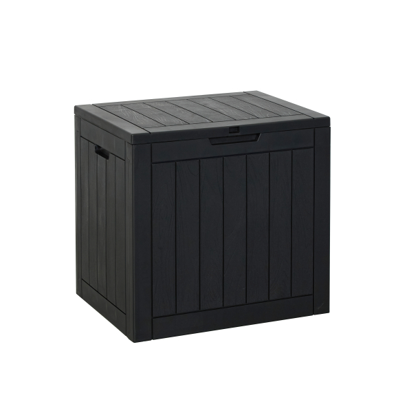 Gartenbox Cubex 118 Liter Anthrazit/Beige