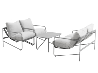 Lounge-Set Hanna, Grau