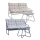 Outdoor Lounge-Set Lara Grande Grau/Beige