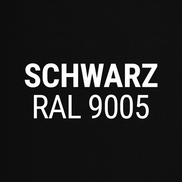 Schwarz RAL 9005