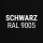 Schwarz RAL 9005