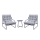 Outdoor Lounge-Set Lara Grau/Beige